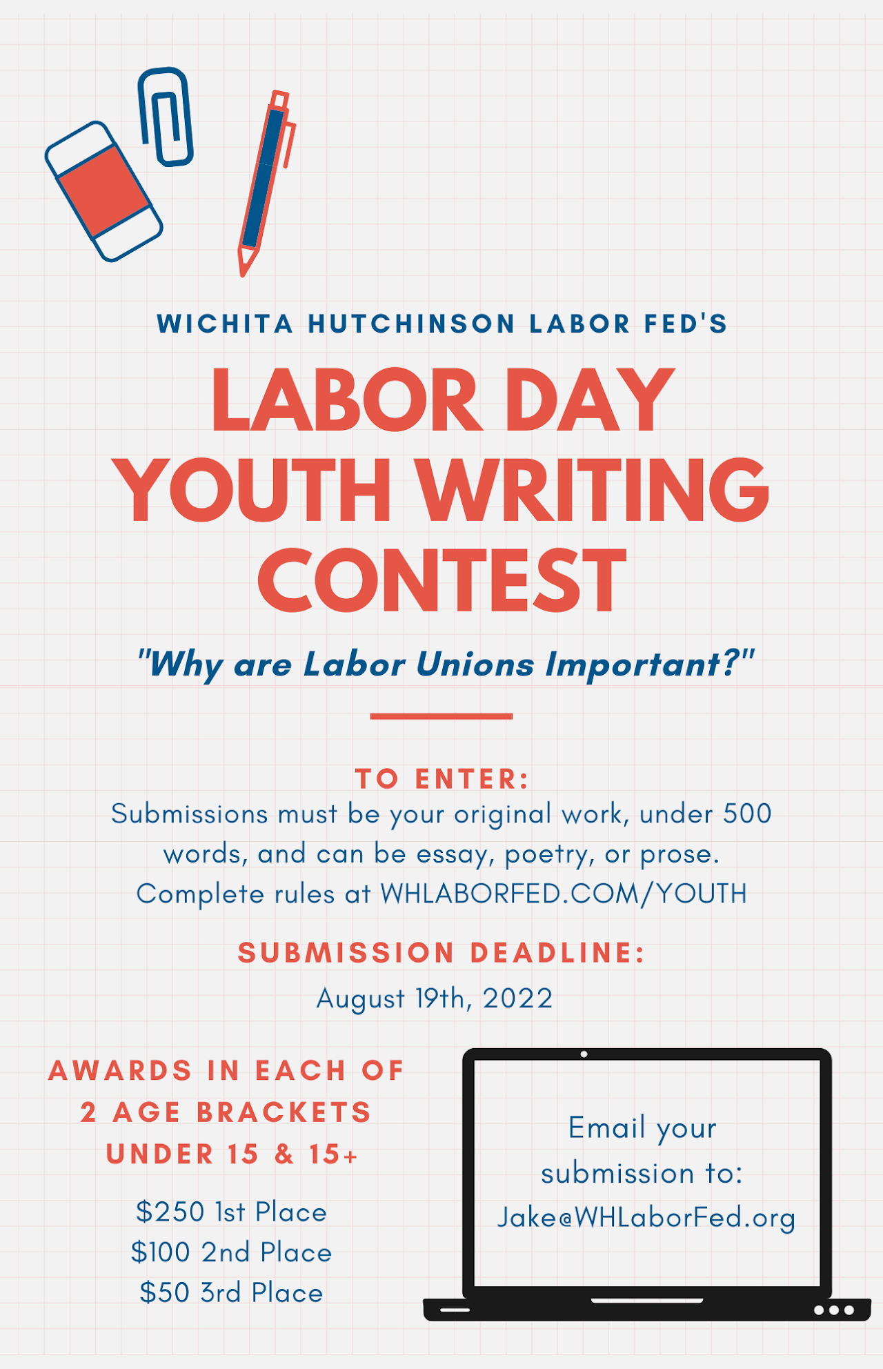 YouthWritingContest2022 IAM Local Lodge 774